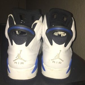 Retro 6 sport blue